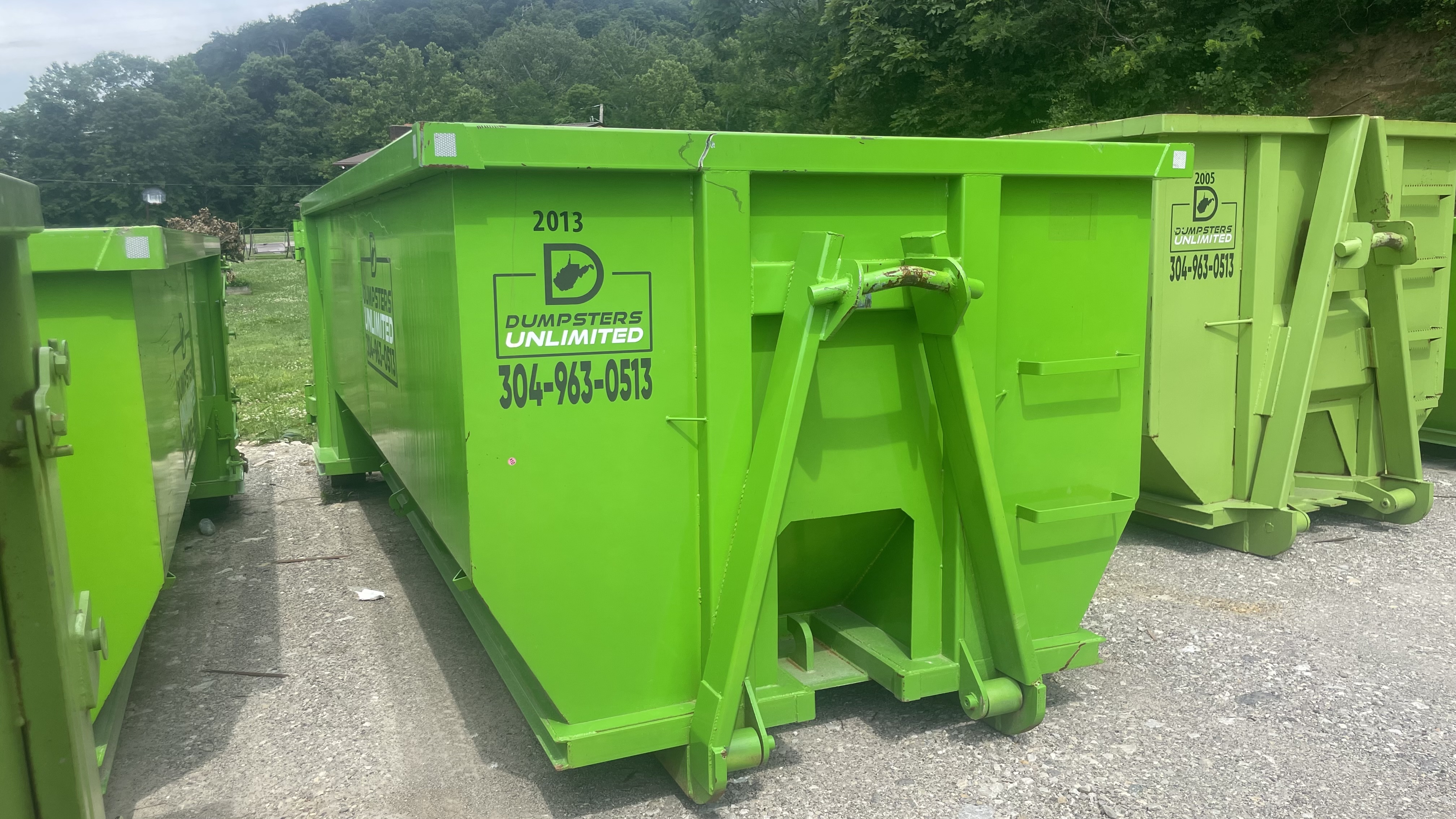 20 Yard roll-off dumpster from Dumpsters Unlimited