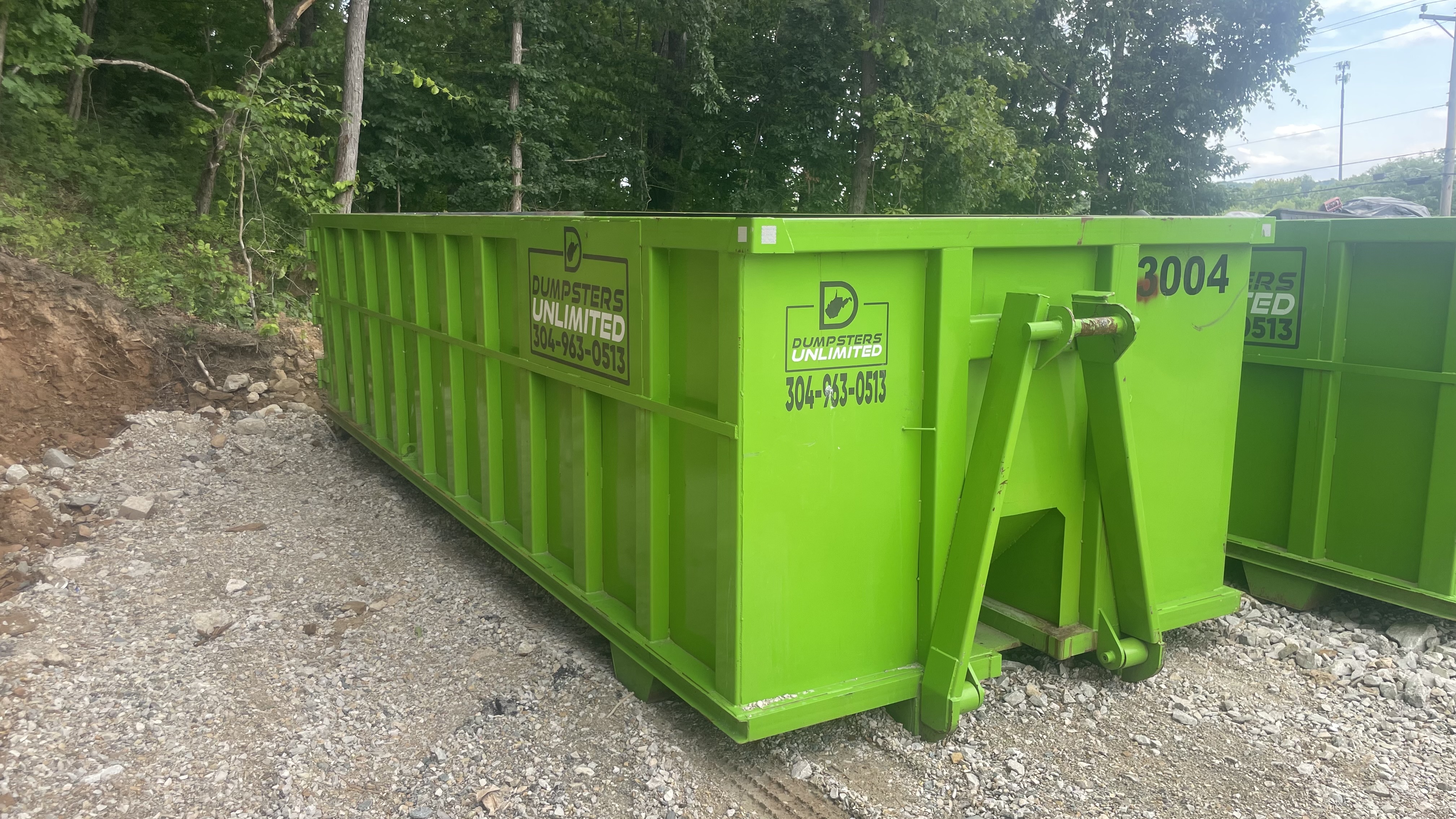 30 Yard roll-off dumpster from Dumpsters Unlimited